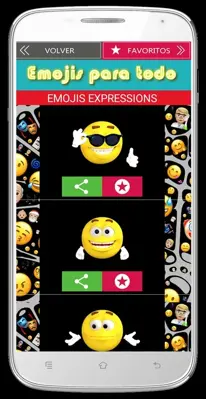 Emojis para todo android App screenshot 1