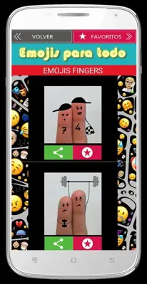Emojis para todo android App screenshot 2