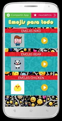 Emojis para todo android App screenshot 6